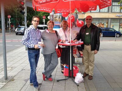 Infostand zur Kommunalwahl