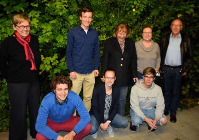 v.l.n.r.: Suse Kletzin, Moritz Schleicher, Sven Baumstark, Julia Pfizenmaier, Marianne Hafner, Alexander Weber, S